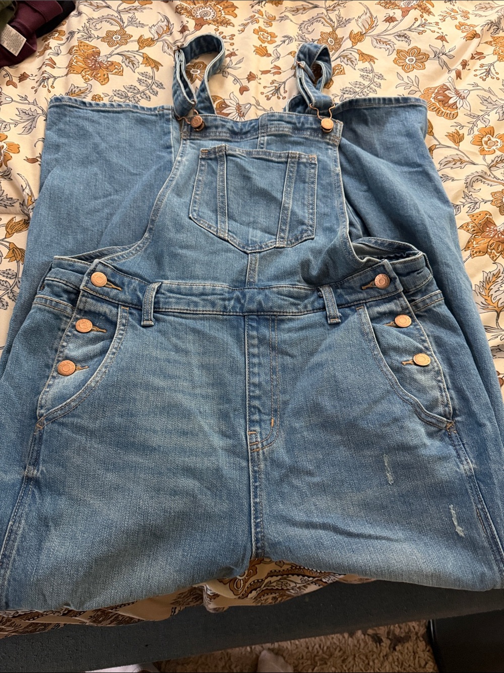 Old Navy Light Blue Denim Women's Overalls